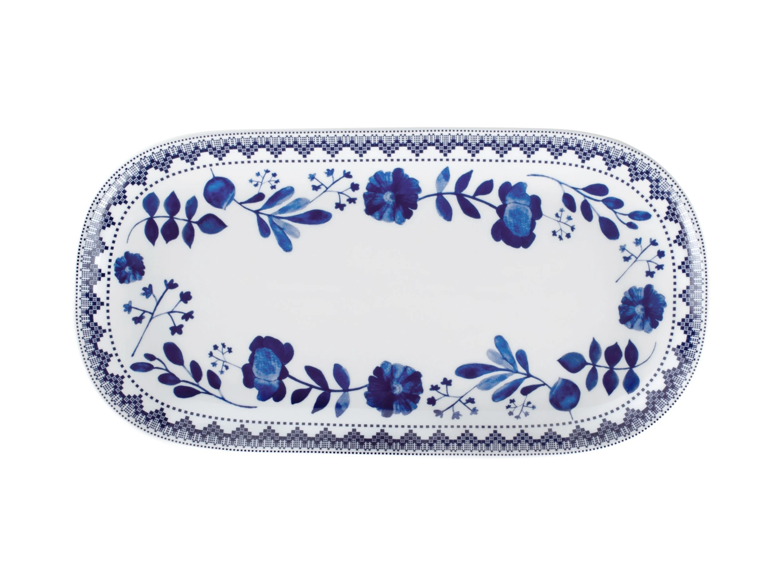 Darcy Oval Platter 33x17.5cm Floral Gift Boxed 3 Darcy Oval Platter 33x17.5cm Floral Gift Boxed