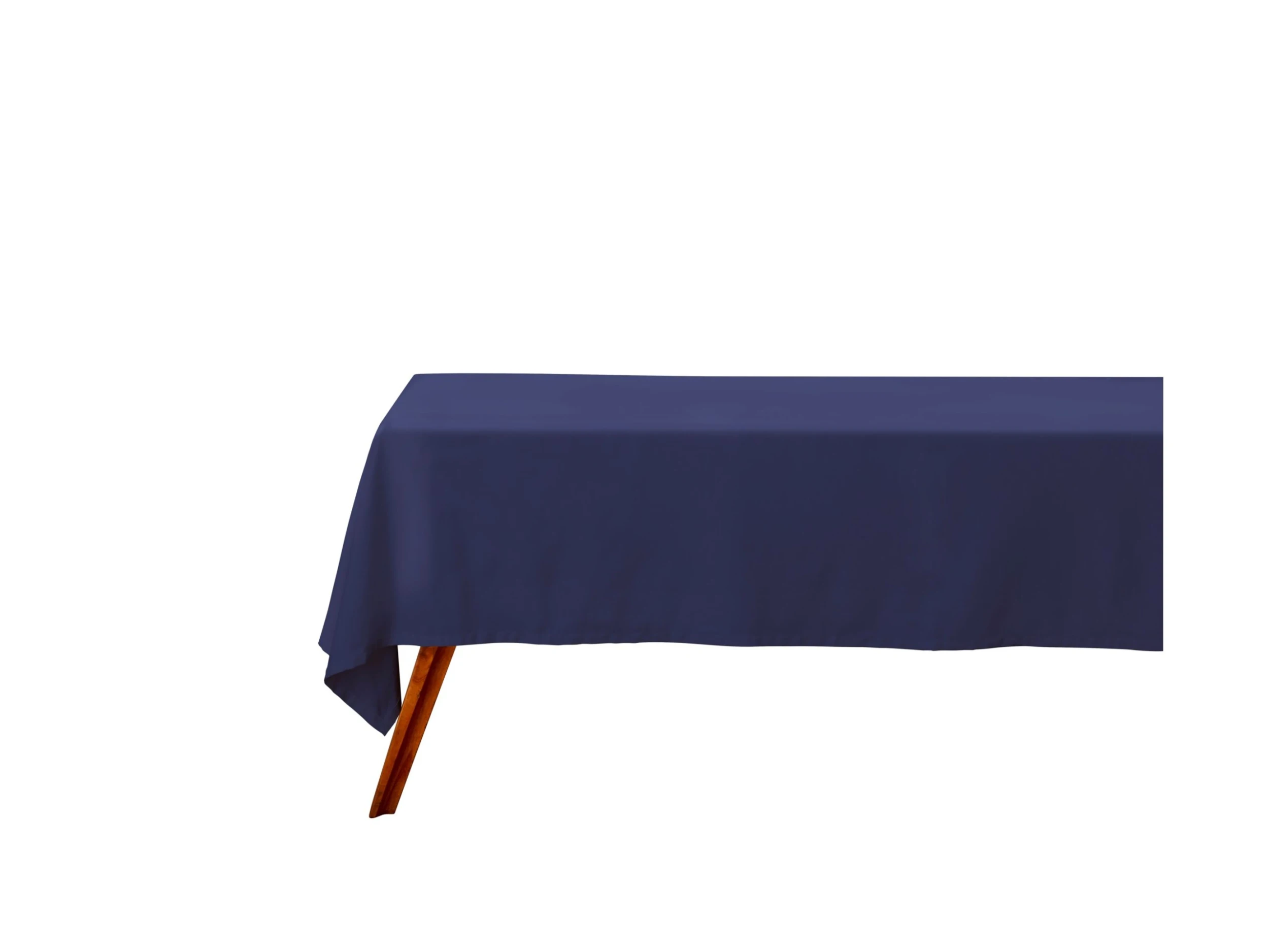 Cotton Classics Rectangle Tablecloth 230x150cm Navy 3 Cotton Classics Rectangle Tablecloth 230x150cm Navy