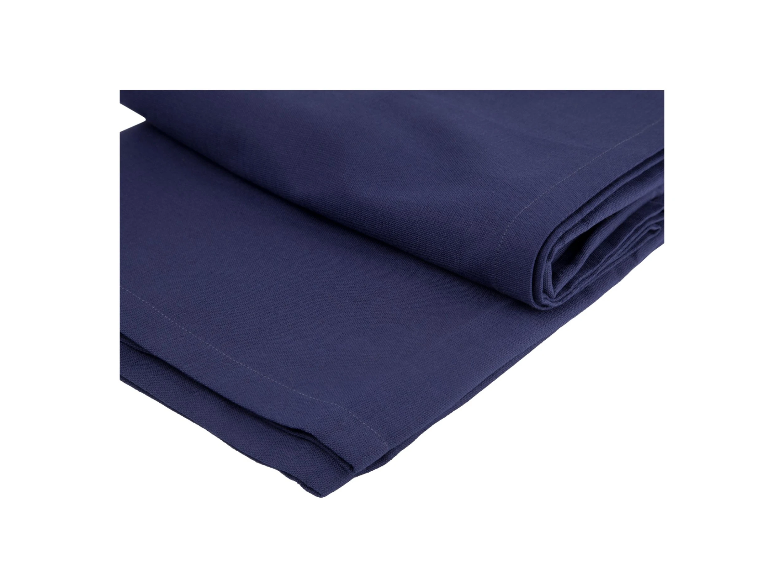 Cotton Classics Rectangle Tablecloth 300x150cm Navy 4 Cotton Classics Rectangle Tablecloth 300x150cm Navy - Image 2