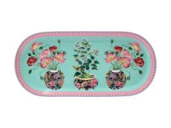 Gabby Malpas Jardin Platter 25x11.5cm Poppy Gift Boxed