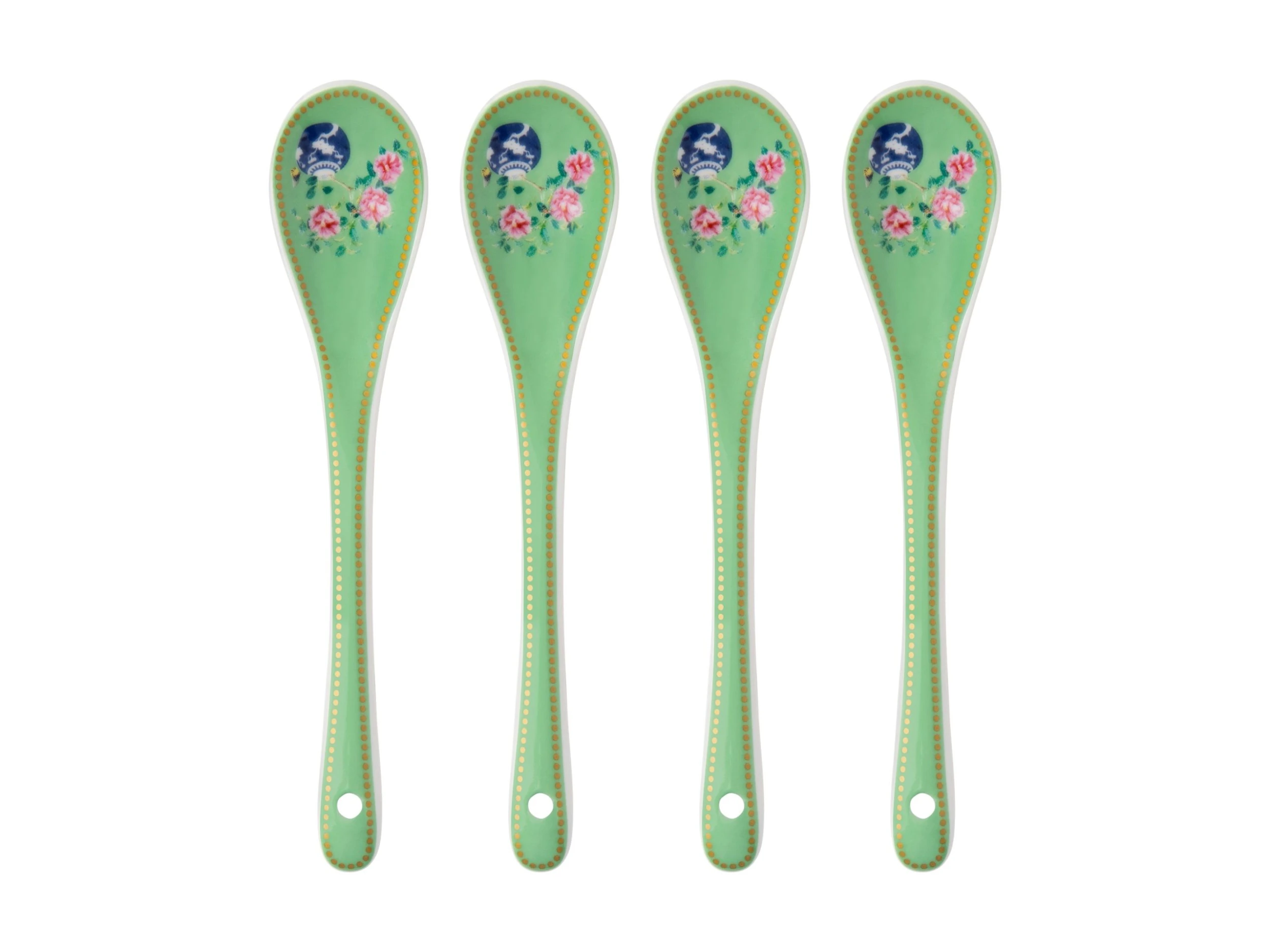 Gabby Malpas Jardin Teaspoon Set Of 4 Camelia Gift Boxed 3 Gabby Malpas Jardin Teaspoon Set Of 4 Camelia Gift Boxed