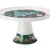 Kasey Rainbow Sparkly Season Footed Cake Stand 20cm Dark Green Gift Boxed -Maxwell & Williams Shop ME0008