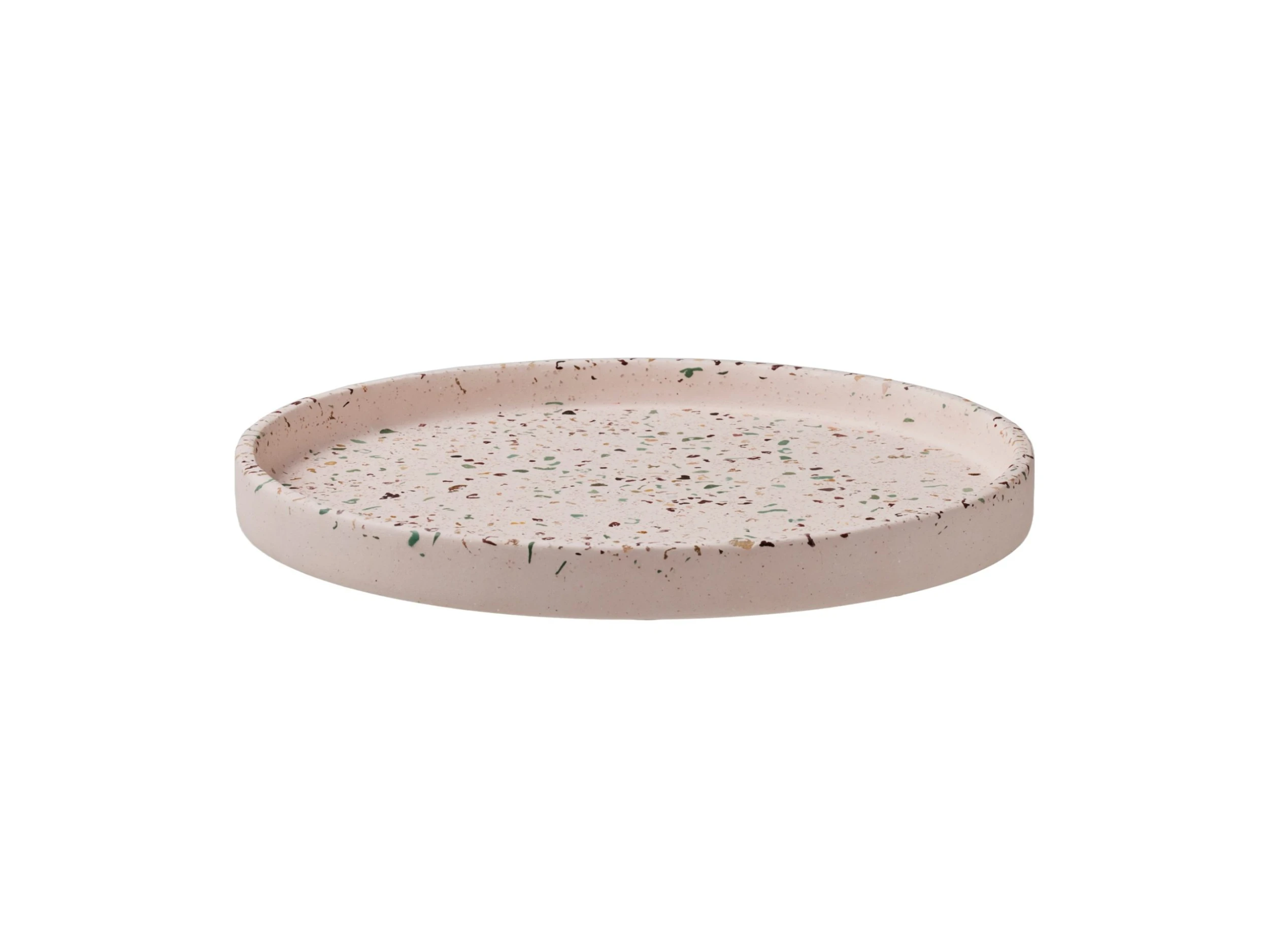 Livvi Terrazzo Round Serving Tray 26cm Blush Gift Boxed 4 Livvi Terrazzo Round Serving Tray 26cm Blush Gift Boxed - Image 2