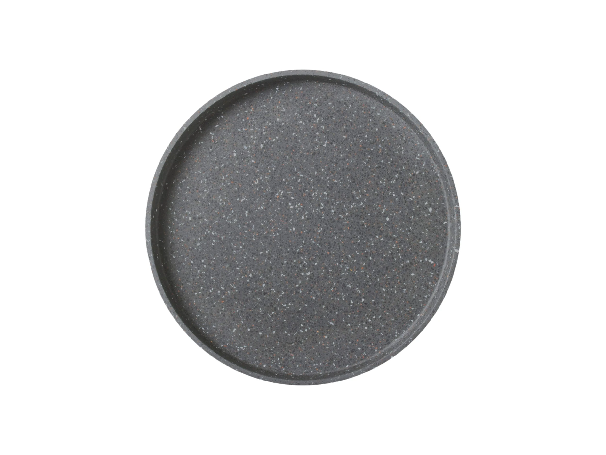 Livvi Terrazzo Round Serving Tray 26cm Charcoal Gift Boxed 3 Livvi Terrazzo Round Serving Tray 26cm Charcoal Gift Boxed