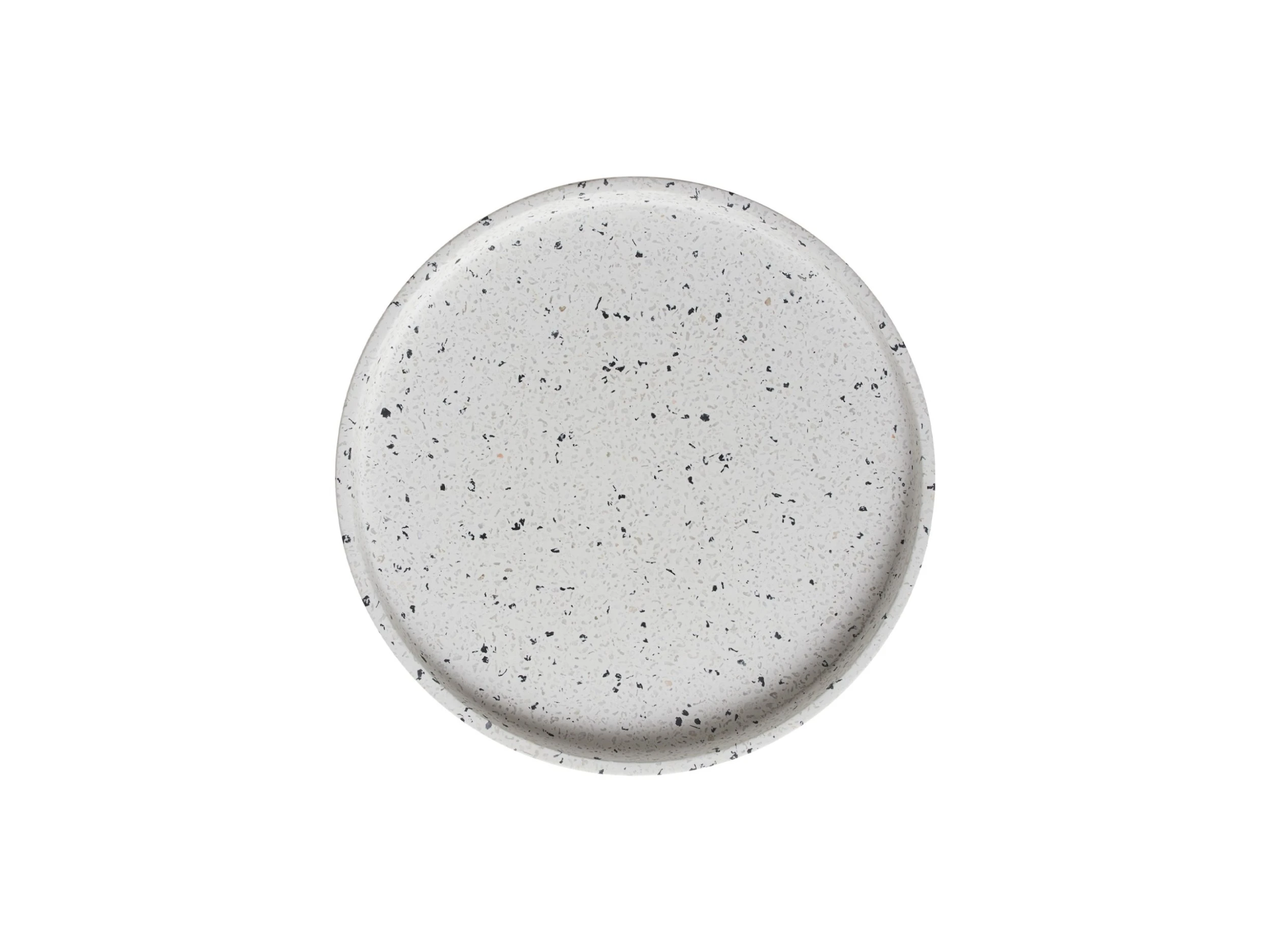 Livvi Terrazzo Round Serving Tray 26cm White Gift Boxed 3 Livvi Terrazzo Round Serving Tray 26cm White Gift Boxed