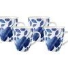 Giverny Coupe Mug Set Of 4 350ML Blue Gift Boxed 1 Giverny Coupe Mug Set Of 4 350ML Blue Gift Boxed -Maxwell & Williams Shop aw0620