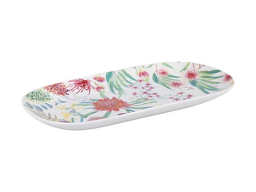 Royal Botanic Gardens Native Blooms Oval Platter 33x17.5cm Gift Boxed 5 Royal Botanic Gardens Native Blooms Oval Platter 33x17.5cm Gift Boxed - Image 3
