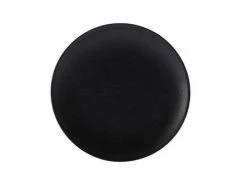 Caviar Black Coupe Plate 20cm