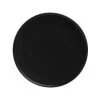 Caviar Black High Rim Plate 21cm -Maxwell & Williams Shop ax0071