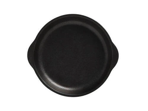 Caviar Black Plate With Handle 15.5x17cm 4 Caviar Black Plate With Handle 15.5x17cm - Image 2