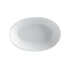 White Basics Oval Bowl 20x14cm