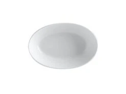 White Basics Oval Bowl 20x14cm