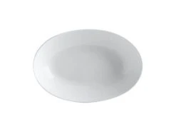 White Basics Oval Bowl 25x17cm