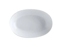 White Basics Oval Bowl 30x20cm