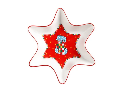 Donna Sharam Wonderland Star Dish 16cm Red Gift Boxed 3 Donna Sharam Wonderland Star Dish 16cm Red Gift Boxed