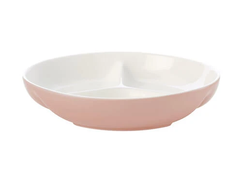 Mezze Divided Platter 23cm Salmon Gift Boxed 3 Mezze Divided Platter 23cm Salmon Gift Boxed