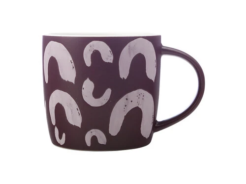 Macaroni Mug 440ML Purple 3 Macaroni Mug 440ML Purple