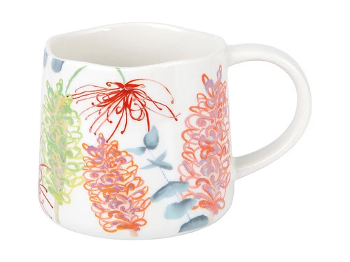 Royal Botanic Gardens Native Blooms Mug 350ML Grevillea 3 Royal Botanic Gardens Native Blooms Mug 350ML Grevillea