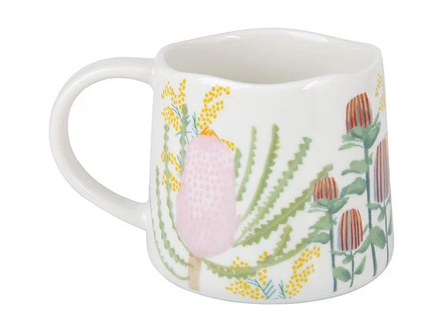 Royal Botanic Gardens Native Blooms Mug 350ML Banksia 4 Royal Botanic Gardens Native Blooms Mug 350ML Banksia - Image 2