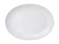 Maxwell & Williams Shop 59 Arc Oval Platter 36x27cm White Gift Boxed