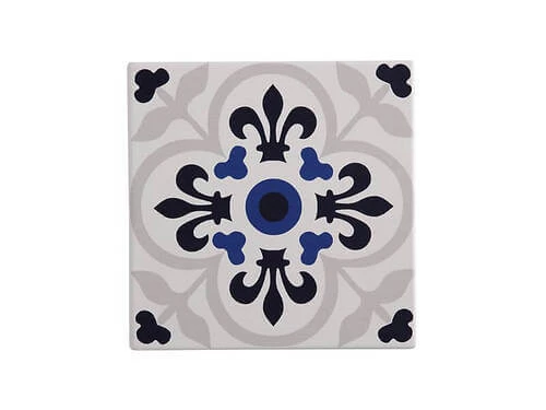 Medina Ceramic Square Tile Trivet Temara 15cm 5 Medina Ceramic Square Tile Trivet Temara 15cm - Image 3
