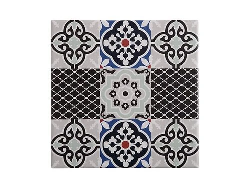 Medina Ceramic Square Tile Trivet Malaga 20cm 3 Medina Ceramic Square Tile Trivet Malaga 20cm