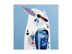 Pete Cromer Ceramic Square Trivet 20cm Kookaburra