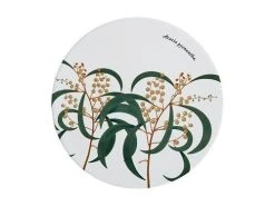 Royal Botanic Gardens Ceramic Round Trivet 20cm Wattle
