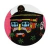 Mulga The Artist Ceramic Round Coaster 10.5cm Captain