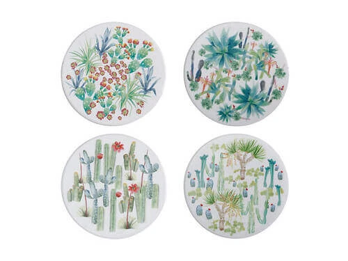 Royal Botanic Garden Arid Garden Ceramic Round Coaster 10cm Set Of 4 3 Royal Botanic Garden Arid Garden Ceramic Round Coaster 10cm Set Of 4