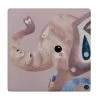 Pete Cromer Wildlife Ceramic Square Coaster 9.5cm Elephant -Maxwell & Williams Shop du0234