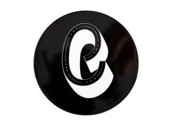 The Letterettes Ceramic Round Coaster 10.5cm C Gift Boxed""