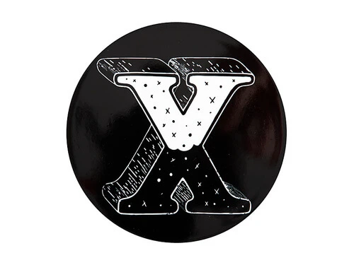 The Letterettes Ceramic Round Coaster 10.5cm X Gift Boxed"" 3 The Letterettes Ceramic Round Coaster 10.5cm X Gift Boxed""