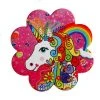 Donna Sharam Rainbow Jungle Ceramic Flower Coaster 10cm Rainbow Unicorn 2 Donna Sharam Rainbow Jungle Ceramic Flower Coaster 10cm Rainbow Unicorn -Maxwell & Williams Shop du0389