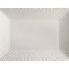White Basics Diamonds Rectangular Platter 25x18cm Gift Boxed -Maxwell & Williams Shop dv0175
