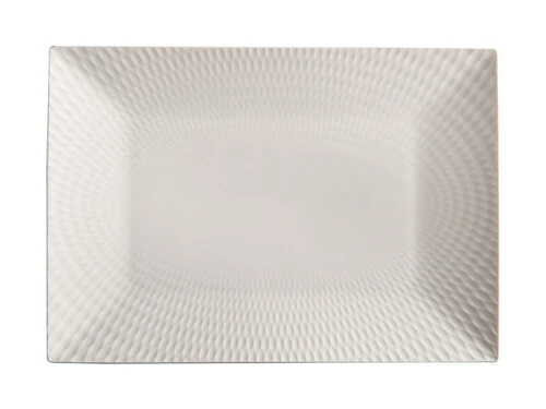White Basics Diamonds Rectangular Platter 25x18cm Gift Boxed 3 White Basics Diamonds Rectangular Platter 25x18cm Gift Boxed