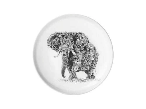 Marini Ferlazzo Plate 20cm African Elephant 3 Marini Ferlazzo Plate 20cm African Elephant