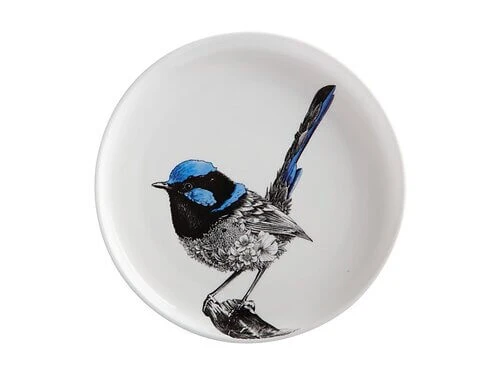 Marini Ferlazzo Birds Plate 20cm Superb Fairy-wren 3 Marini Ferlazzo Birds Plate 20cm Superb Fairy-wren