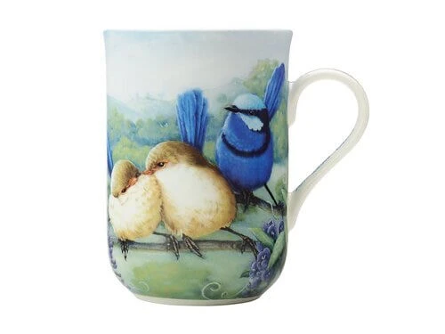 Birds Of Australia 10 Year Anniversary Mug 300ML Splendid Fairy-wren 3 Birds Of Australia 10 Year Anniversary Mug 300ML Splendid Fairy-wren