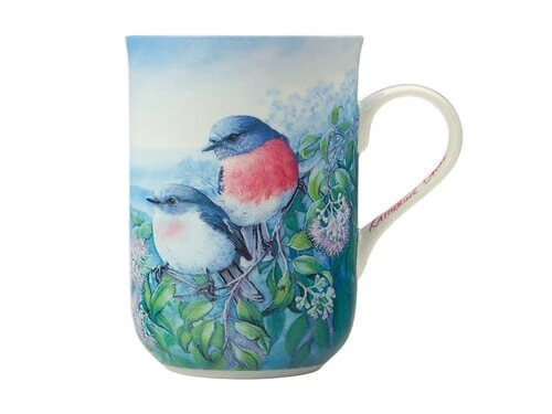 Birds Of Australia 10 Year Anniversary Mug 300ML Rose Robin 3 Birds Of Australia 10 Year Anniversary Mug 300ML Rose Robin