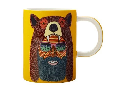Mulga The Artist Mug 450ML Bear Man 3 Mulga The Artist Mug 450ML Bear Man