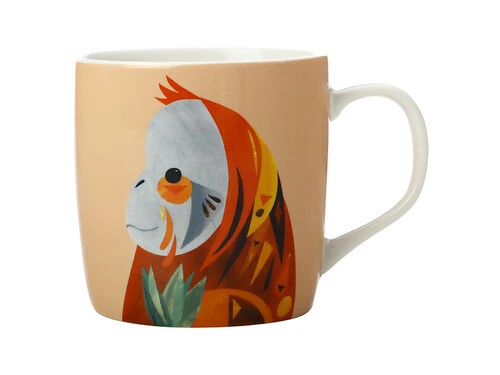 Pete Cromer Wildlife Mug 375ML Orangutan Gift Boxed 3 Pete Cromer Wildlife Mug 375ML Orangutan Gift Boxed