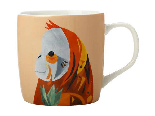 Pete Cromer Wildlife Mug 375ML Orangutan Gift Boxed 4 Pete Cromer Wildlife Mug 375ML Orangutan Gift Boxed - Image 2
