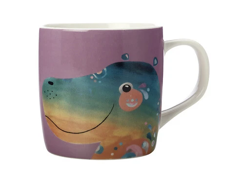 Pete Cromer Wildlife Mug 375ML Hippo Gift Boxed 3 Pete Cromer Wildlife Mug 375ML Hippo Gift Boxed