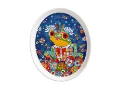 Donna Sharam Rainbow Jungle Plate 16cm Bubbles & Banjo Gift Boxed