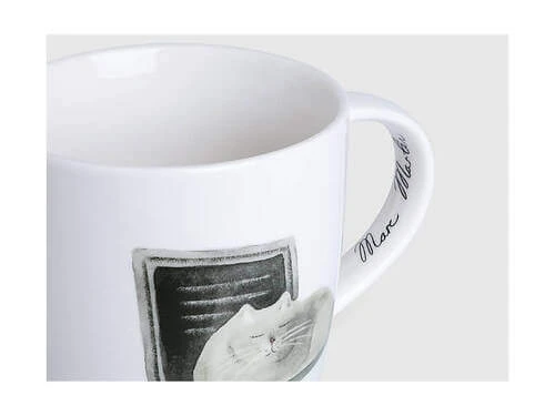 Marc Martin Feline Friends Mug 400ML Computer Cat Gift Boxed 4 Marc Martin Feline Friends Mug 400ML Computer Cat Gift Boxed - Image 2