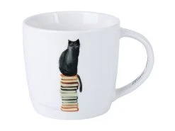 Marc Martin Feline Friends Mug 400ML Well Read Cat Gift Boxed