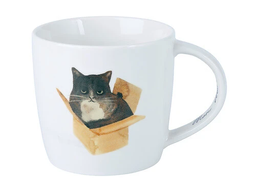 Marc Martin Feline Friends Mug 400ML Cat In A Box Gift Boxed 3 Marc Martin Feline Friends Mug 400ML Cat In A Box Gift Boxed