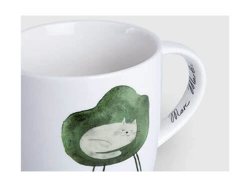 Marc Martin Feline Friends Mug 400ML One Eye Open Gift Boxed 5 Marc Martin Feline Friends Mug 400ML One Eye Open Gift Boxed - Image 3