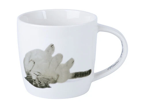 Marc Martin Feline Friends Mug 400ML Upside Down Cat Gift Boxed 3 Marc Martin Feline Friends Mug 400ML Upside Down Cat Gift Boxed